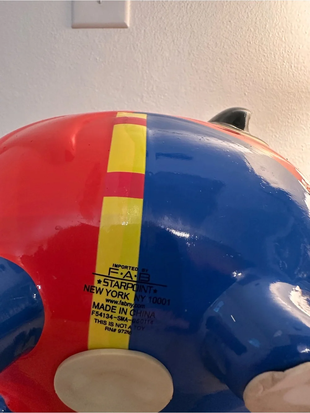 DC Comics Superman Ceramic Piggy Bank Large Superhero Coin Bank